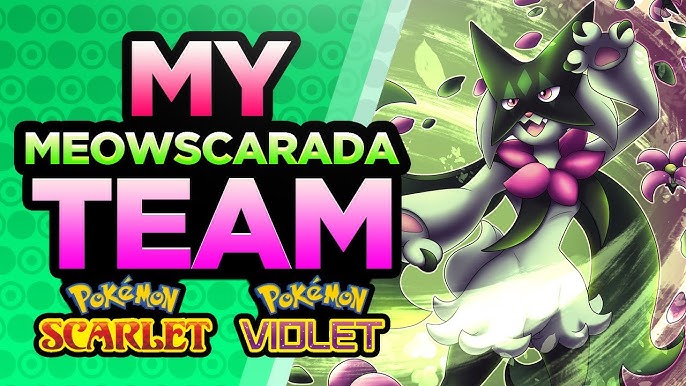 Meowscarada Best Tera Raid Build  Pokemon Scarlet and Violet (SV