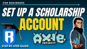 HOW TO CREATE SCHOLARSHIP ACCOUNT | Axie Infinity (Step By Step Guide)