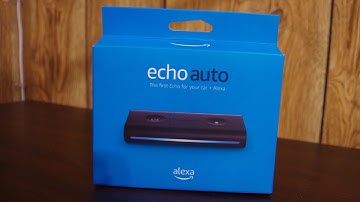 Amazon Echo Auto + Alexa Unboxing