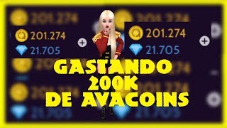 Gastando 200 Mil Avacoins