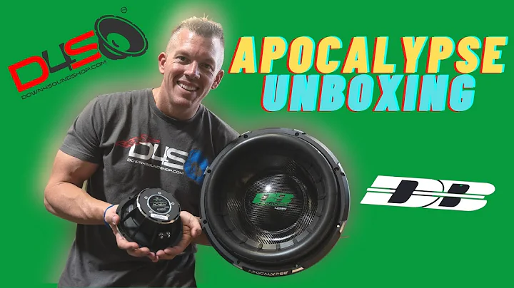 UNBOXING THE BEAST APOCALYPSE DB 45 SUB PLUS OTHER AWESOME PRODUCTS WITH JP!