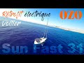 Rétrofit électrique d'un Voilier Sun Fast 31. Kit moteur électrique 10kWh et batterie lithium