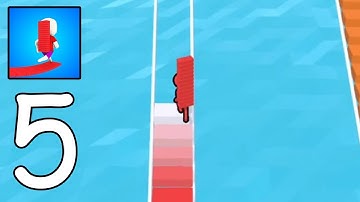 Bridge Race‏‏‏‏ Gameplay Walkthrough Part 5 (Android,IOS)