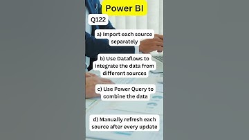 Q122: Scenario based Power BI Essential Interview Questions and Answers #powerbiinterview #powerbi