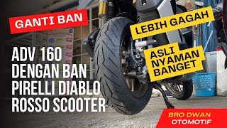 BAN INI BIKIN LO LEBIH NYAMAN MENGASPAL | PIRELLI DIABLO ROSSO SCOOTER screenshot 5