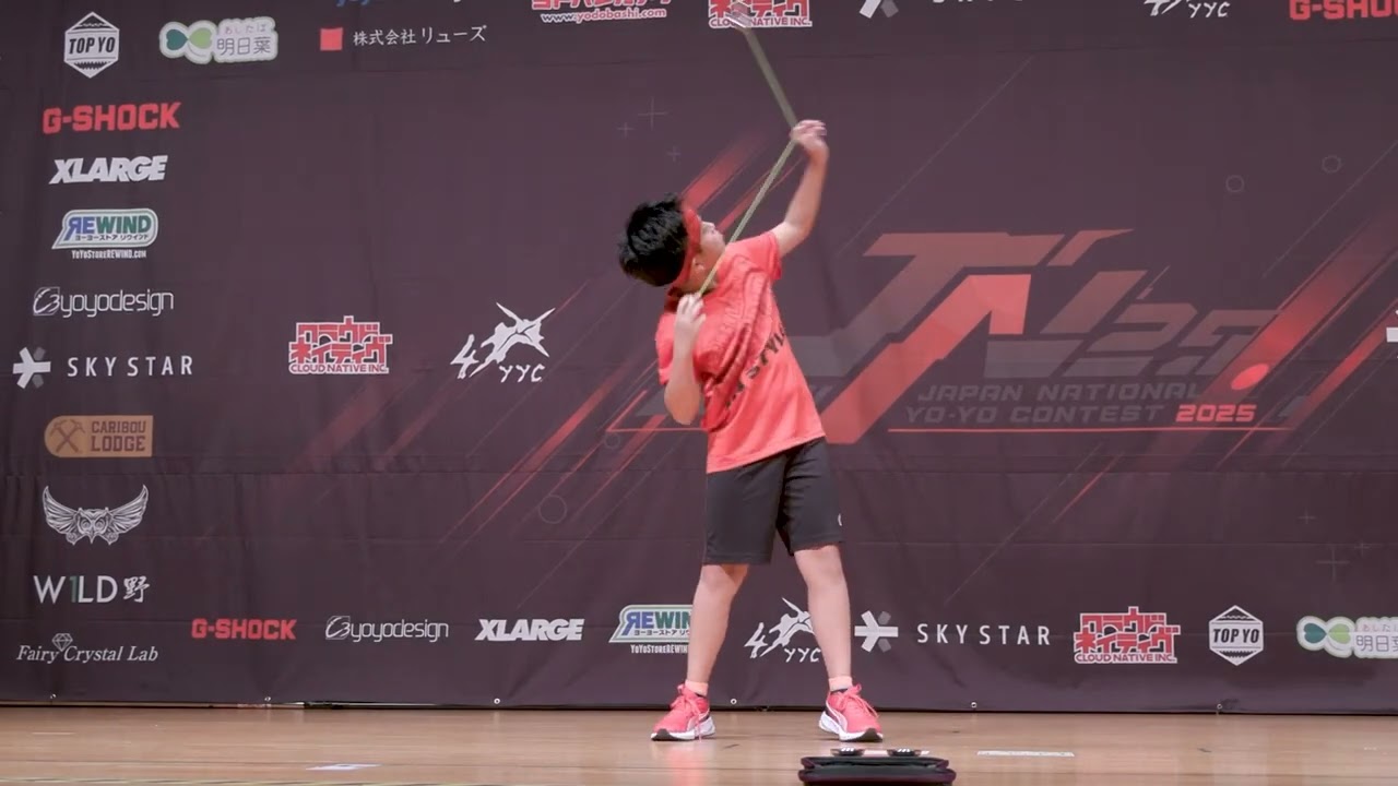 JN25 Under12 Freestyle 1st Yuki Funatsu - YouTube