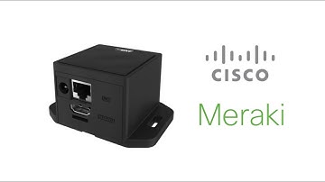 Axis Video Decoder Setup with Cisco Meraki Cameras
