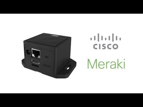 Axis Video Decoder Setup with Cisco Meraki Cameras