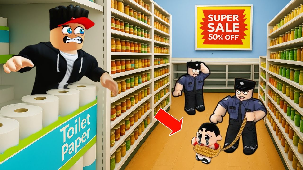 Surviving 7 Days In Shopping Mall In Roblox 😱 | Cmd Plays