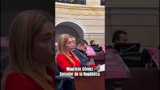 Senador Mauricio Gómez denuncia amenazas de muerte
