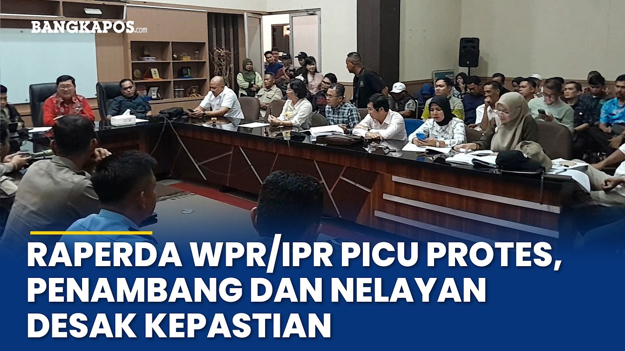 Raperda WPR/IPR Belum Rampung, Penambang dan Nelayan Beltim Desak Kepastian Hukum