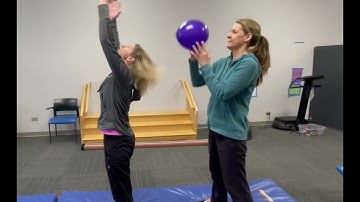 Bean Bag Toss Activity for Tonic Labyrinthine Reflex TLR Integration