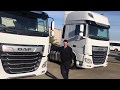 The new daf euro 6 cf  xf at hallam truck centre