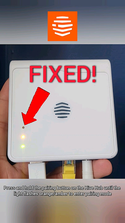 Hive Thermostat not connecting to receiver