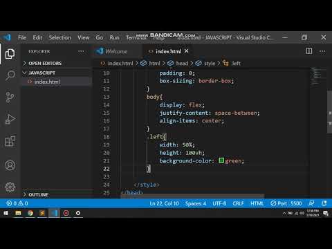 Welcome Page Using HTML  CSS  and JavaScript