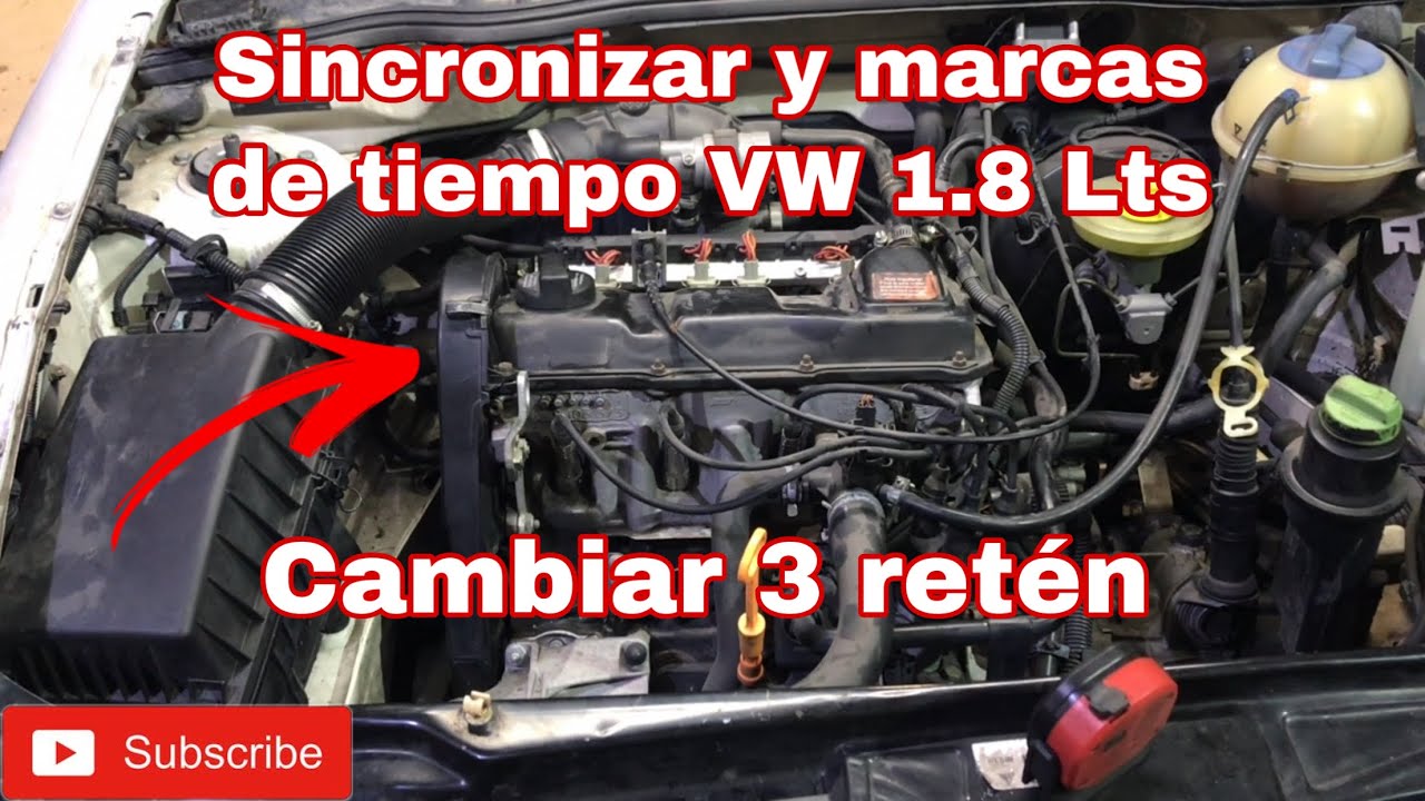 Banda de tiempo VW Derby 1.8 - YouTube