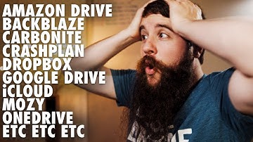 The Best Online Backup Services For Filmmakers (Store UNLIMITED Footage For Cheap)