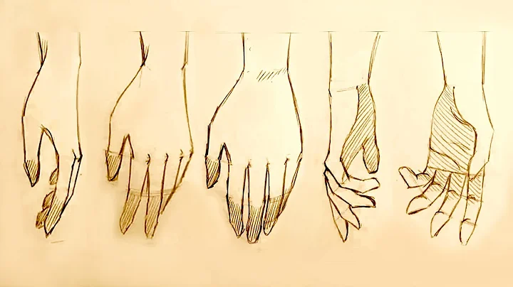 How to Draw Relaxed Hands, 5 Ways