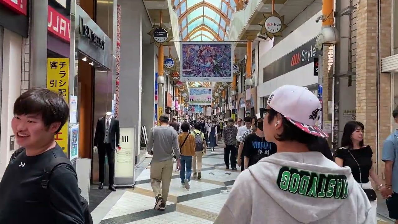 Nakano Relaxing Afternoon Walk | 4K ASMR | 中野駅周辺散歩 | Nam Mai TV