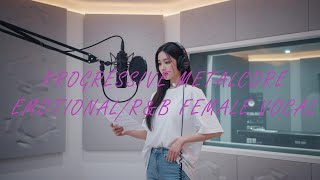 [Playlist] PROGRESSIVE METALCORE EMOTIONAL | R&B FEMALE VOCAL MIX Vol.5