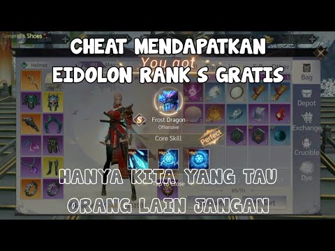 CARA MENDAPATKAN EIDOLON RANK S GRATIS UNTUK F2P || PERFECT WORLD MOBILE VNG