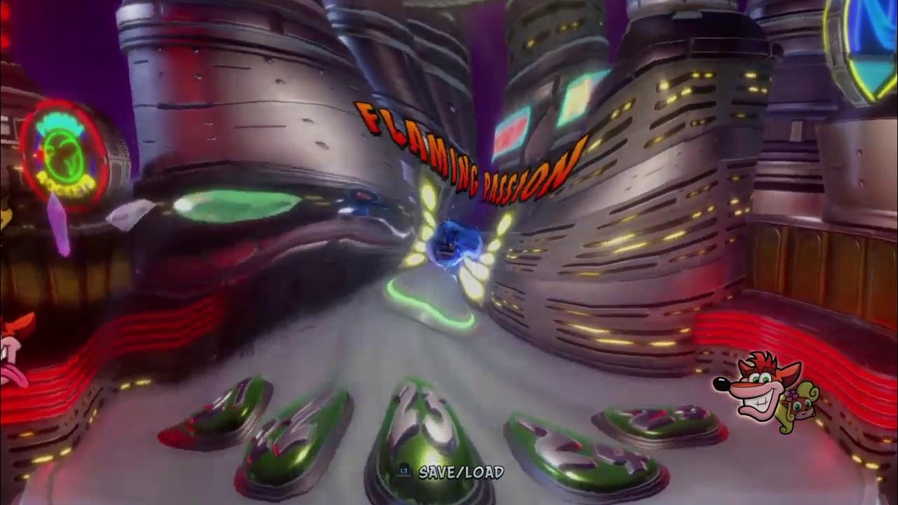 Crash Bandicoot 3 Warped N. Sane Trilogy Flaming Passion (Clear Gem