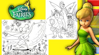 tinkerbell queen clarion coloring pages