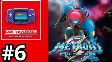 Metroid Fusion GBA Gameplay Walkthrough Part 6 - No Commentary | Security Robot BOX Boss Battle
