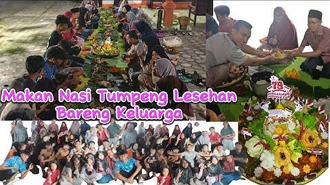 Makan Lesehan Bersama Keluarga ‼️Merayakan Hari Kemerdekaan Indonesia ke-79