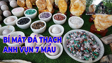Bí mật đá thạch anh vụn đánh bóng 7 màu giúp ngôi nhà năng lượng