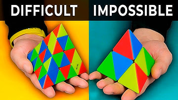 Simple puzzles that are impossible to solve | 2X2 Pyraminx
