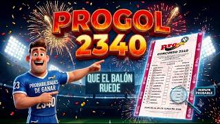 PROGOL 2340 ⚽ | Statistical Analysis and Golden Data | 2026 World Cup