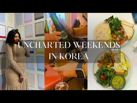 Living in Korea as a South African | Brunch, Flowers & Fitness Vlog