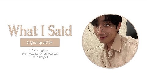 How would X1 (Hyung Line) sing VICTON