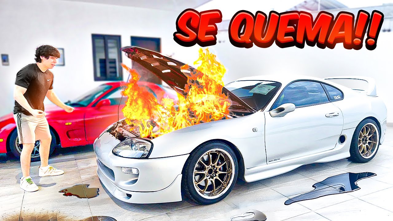 SE INCENDIÓ MI SUPRA MK4 Y SUFRIÓ DAÑOS IRREPARABLES - Yair17