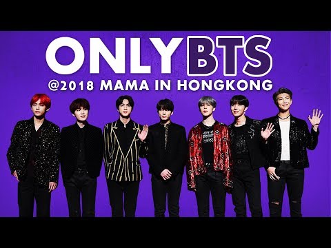 видео: BTS at 2018 MAMA in HONG KONG | All Moments