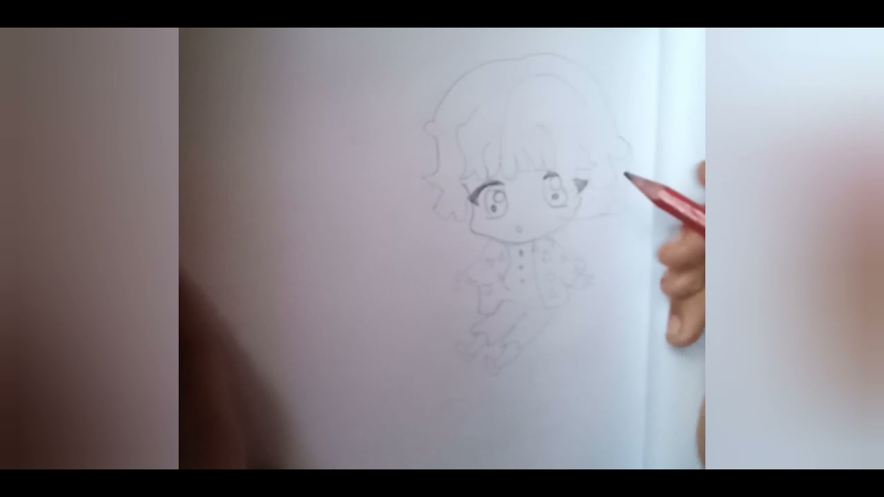 How to draw zenitsu chibi - YouTube