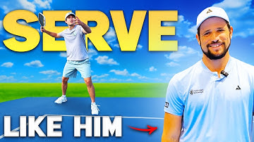 Master the POWER Serve with Pro Dekel Bar (BEST Serve in the World)!