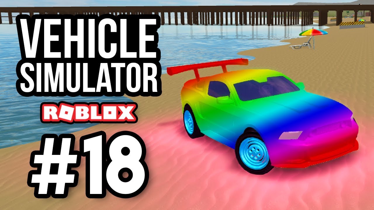 Custom Rainbow Mustang Roblox Vehicle Simulator 18 Youtube - roblox vehicle simulator paint jobs