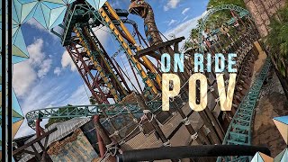 🇺🇸 | Cobras Curse | Unique Spinning Coaster | On-Ride POV | Busch Gardens Tampa