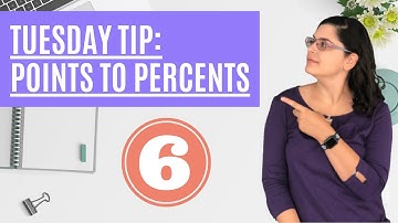 How to Convert Rubric Points into Letter Grade Percentages | Tuesday Teaching Tip