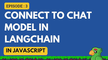 Langchain JavaScript | Ep-3 | How to connect to a chat model server in langchain ?