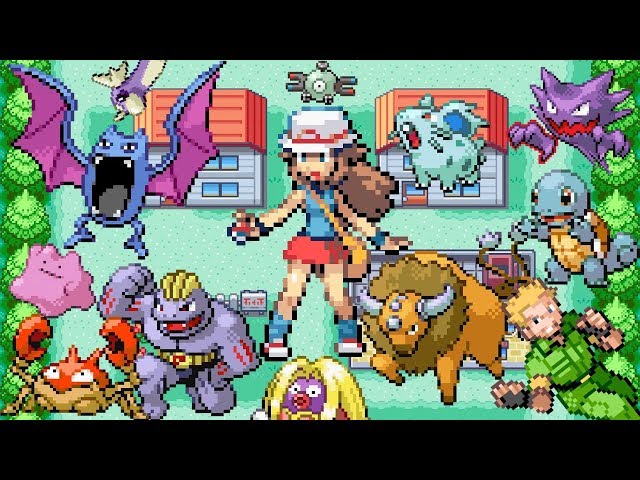 Top Ten Weirdest Sprites in Pokémon FireRed & LeafGreen 