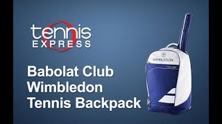 Babolat Club Wimbledon Tennis Backpack Review | Tennis Express