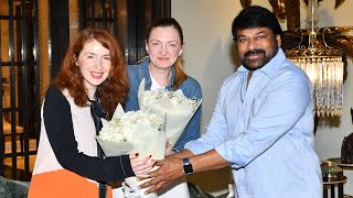 Culture Ministry of Moscow Has Met Megastar Chiranjeevi at His Residence