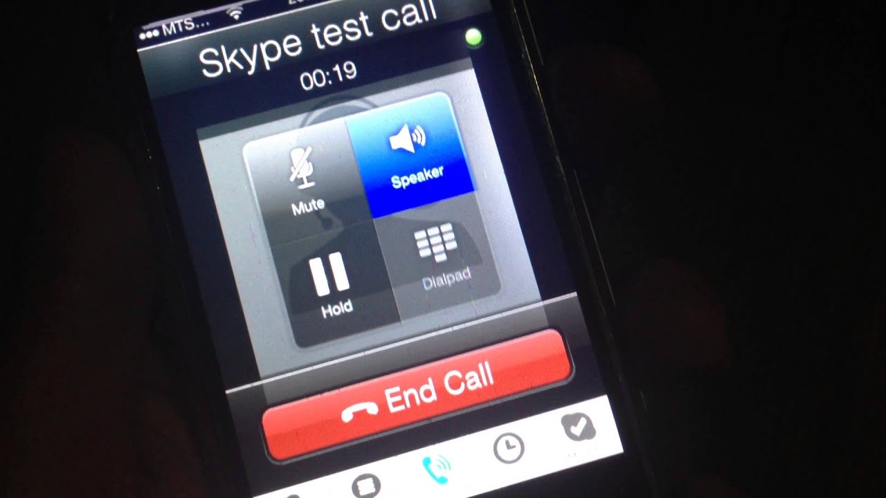 Тестируем Skype на 7ми летнем iPhone 2g iOS 3.1.3 Whited00r 7.1