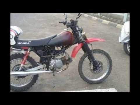 Video Modifikasi  Motor  Honda Win  100  Tahun 1989 Modif  