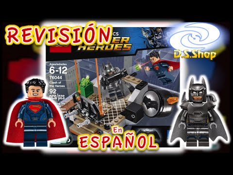 LEGO 76044 Batman vs Superman CHOQUE DE HEROES Unboxing y Review - YouTube