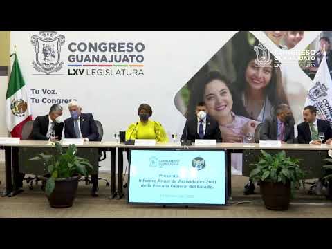 Presentación del Informe Anual de Actividades 2021 de la Fiscalía General del Estado