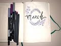 PLAN WITH ME MARCH 2018 | Bullet Journal